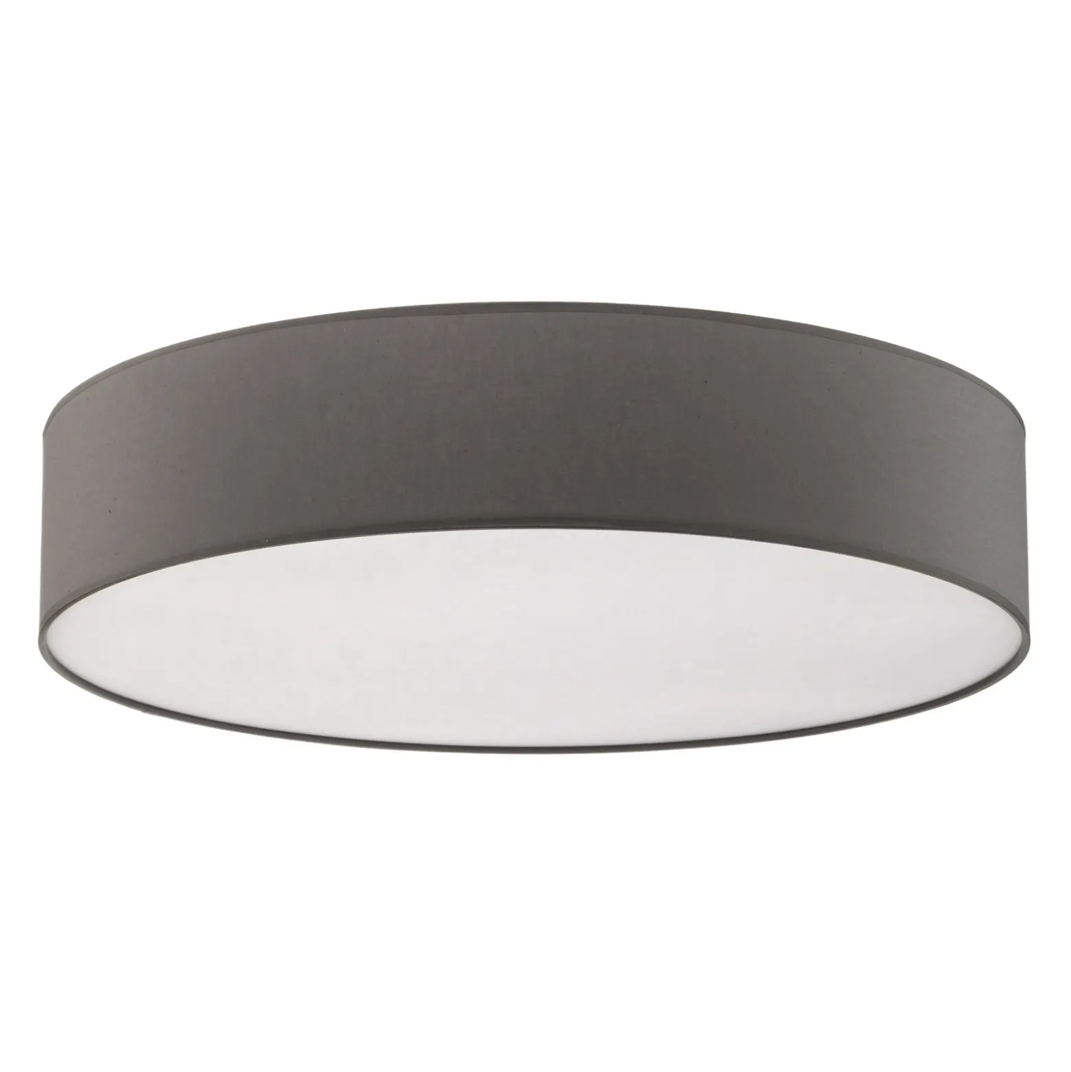 Plafón Rondo, gris Ø 60 cm