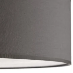 Plafón Rondo, gris Ø 60 cm