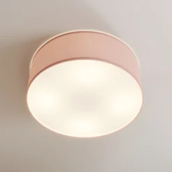 Plafón Rondo Kids, Ø 38 cm, rosa