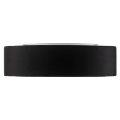Plafón Rondo, negro, Ø 50 cm