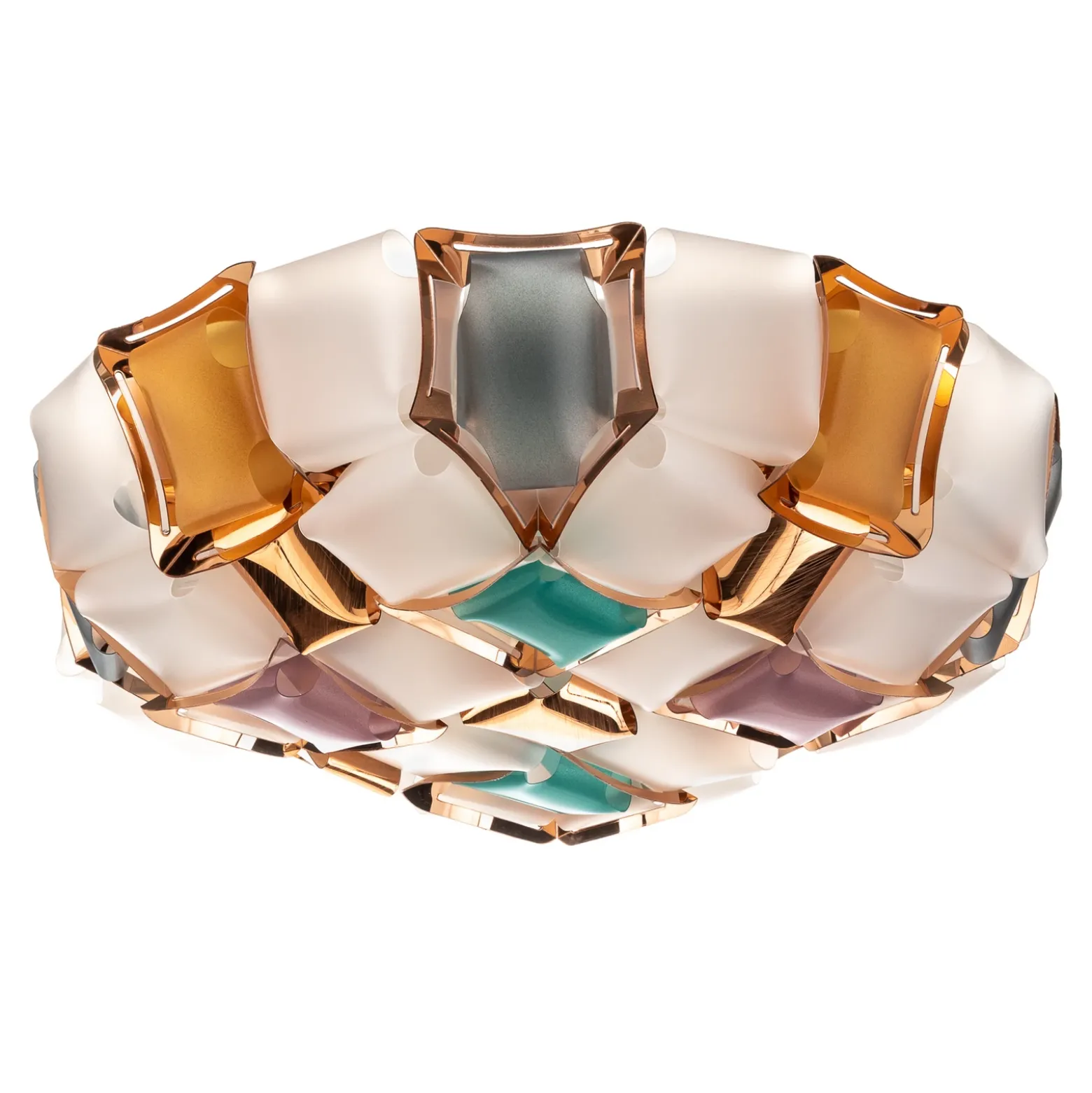 Plafón Slamp Mida, 50 cm, multicolor