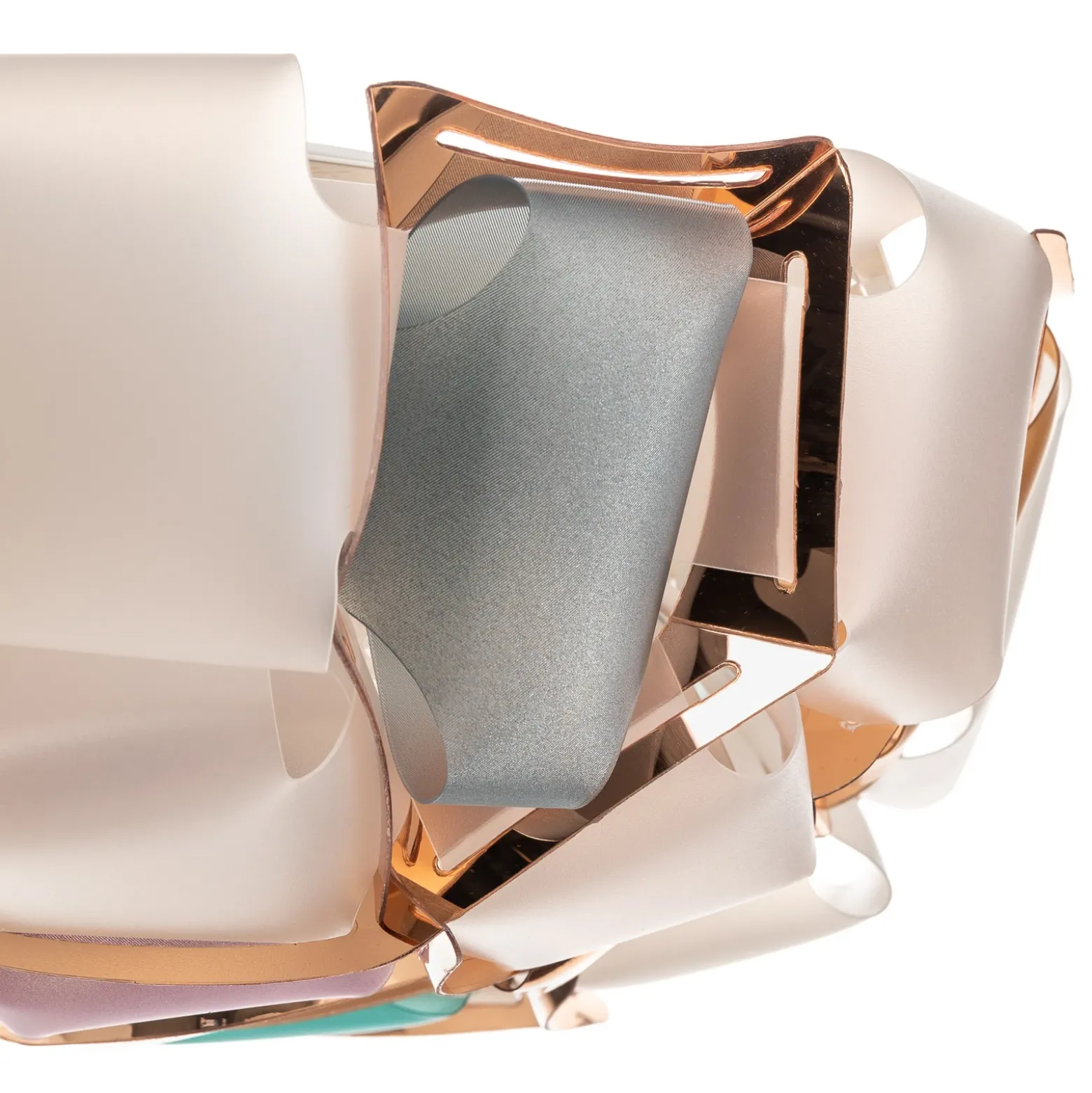 Plafón Slamp Mida, 50 cm, multicolor