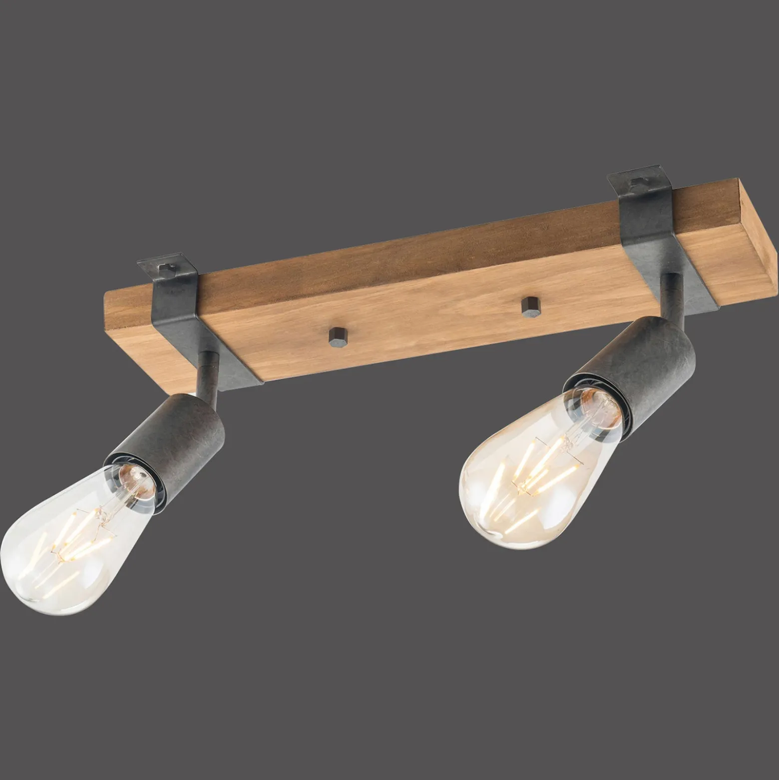 Plafón Slat, giratorio, 2 luces