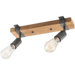 Plafón Slat, giratorio, 2 luces