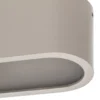 Plafón Soft, 95 x 6 cm, blanco, aluminio, G13