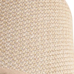 Plafón Soula de Lindby, Ø 26 cm, beige, plástico, E27