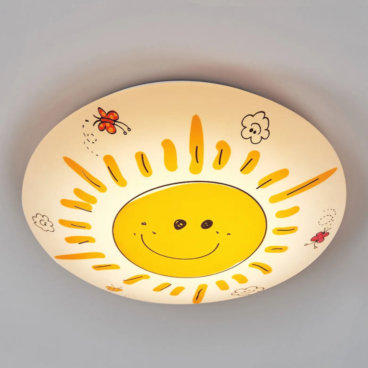 Plafón Sunny en diseño radiante