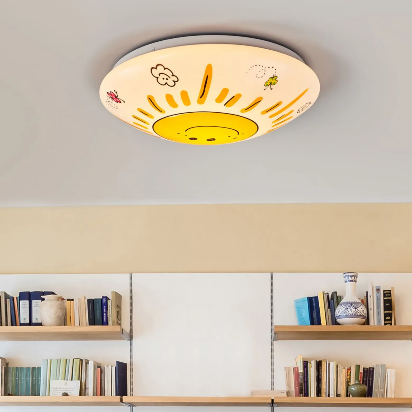 Plafón Sunny en diseño radiante