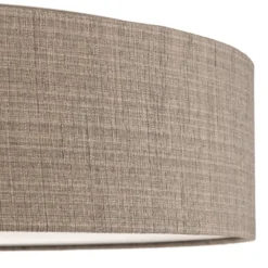 Plafón Turda, Ø 78 cm, gris