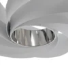 Plafón Vento, blanco, metal, Ø 50 cm