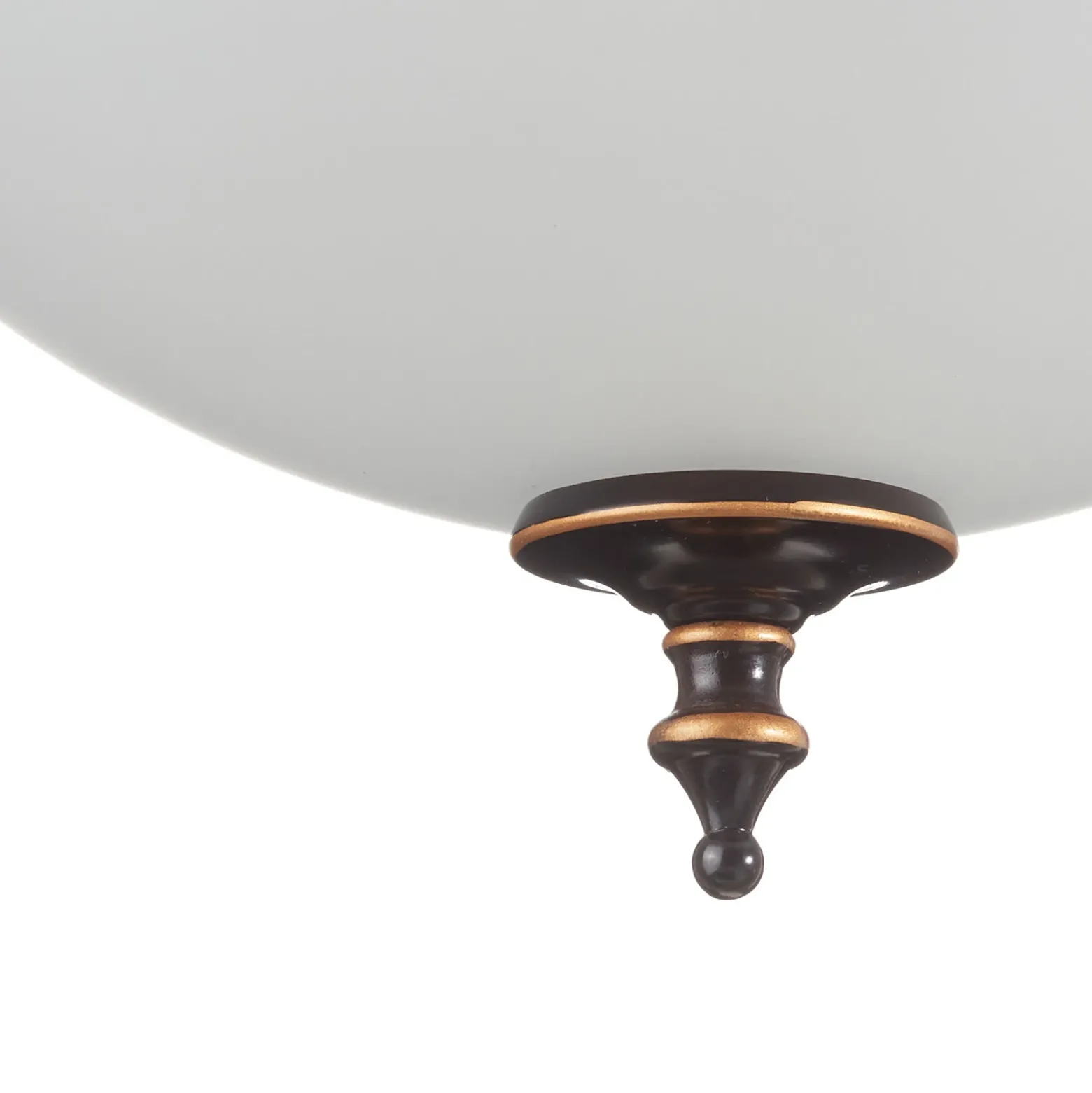 Plafón Westinghouse Harwell, color bronce