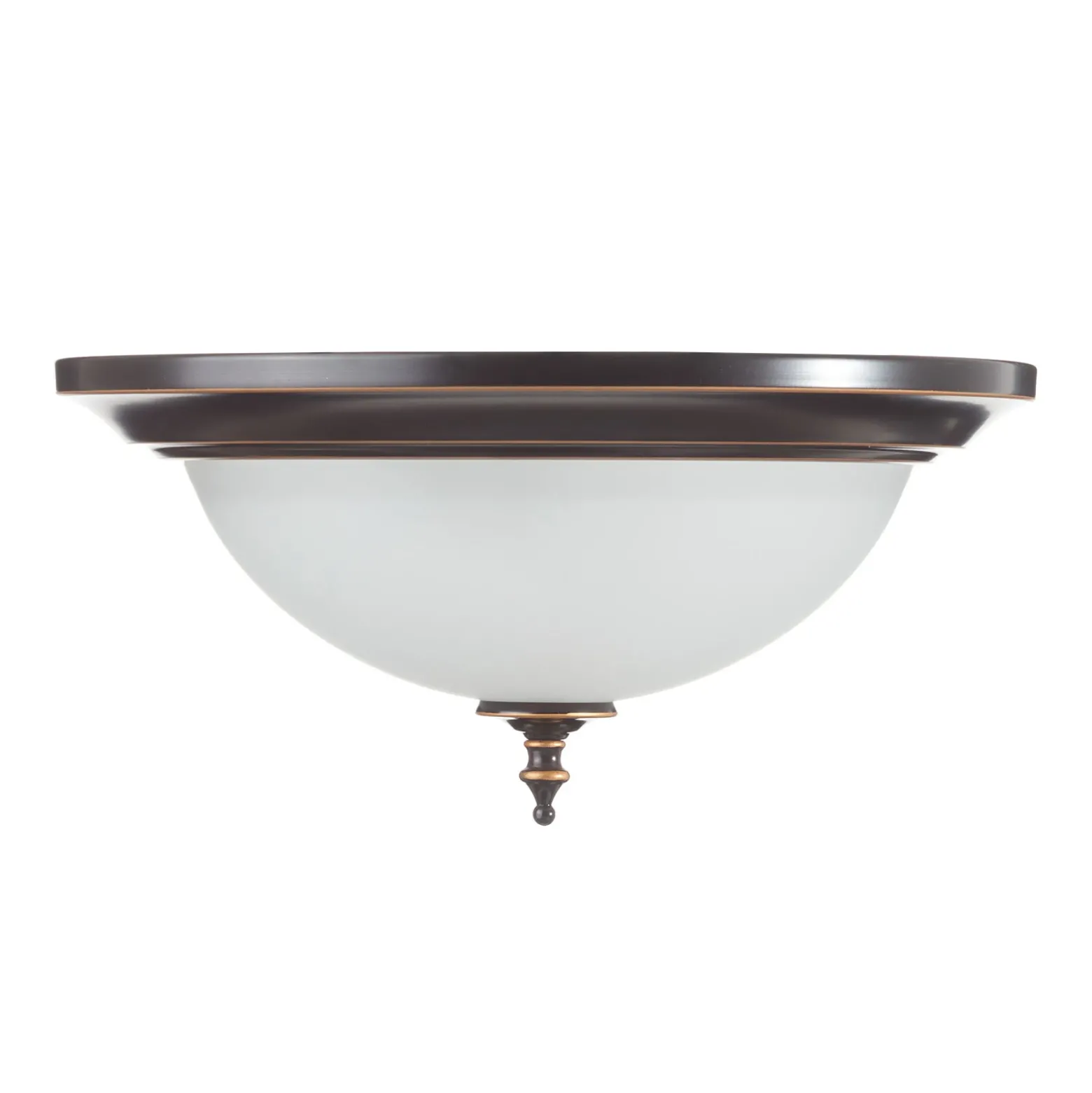 Plafón Westinghouse Harwell, color bronce