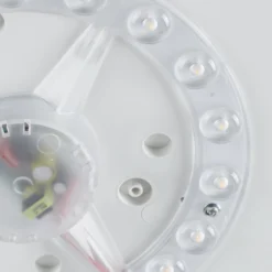 Pollux lámpara de techo LED, Ø 37 cm, plástico, detector de movimiento