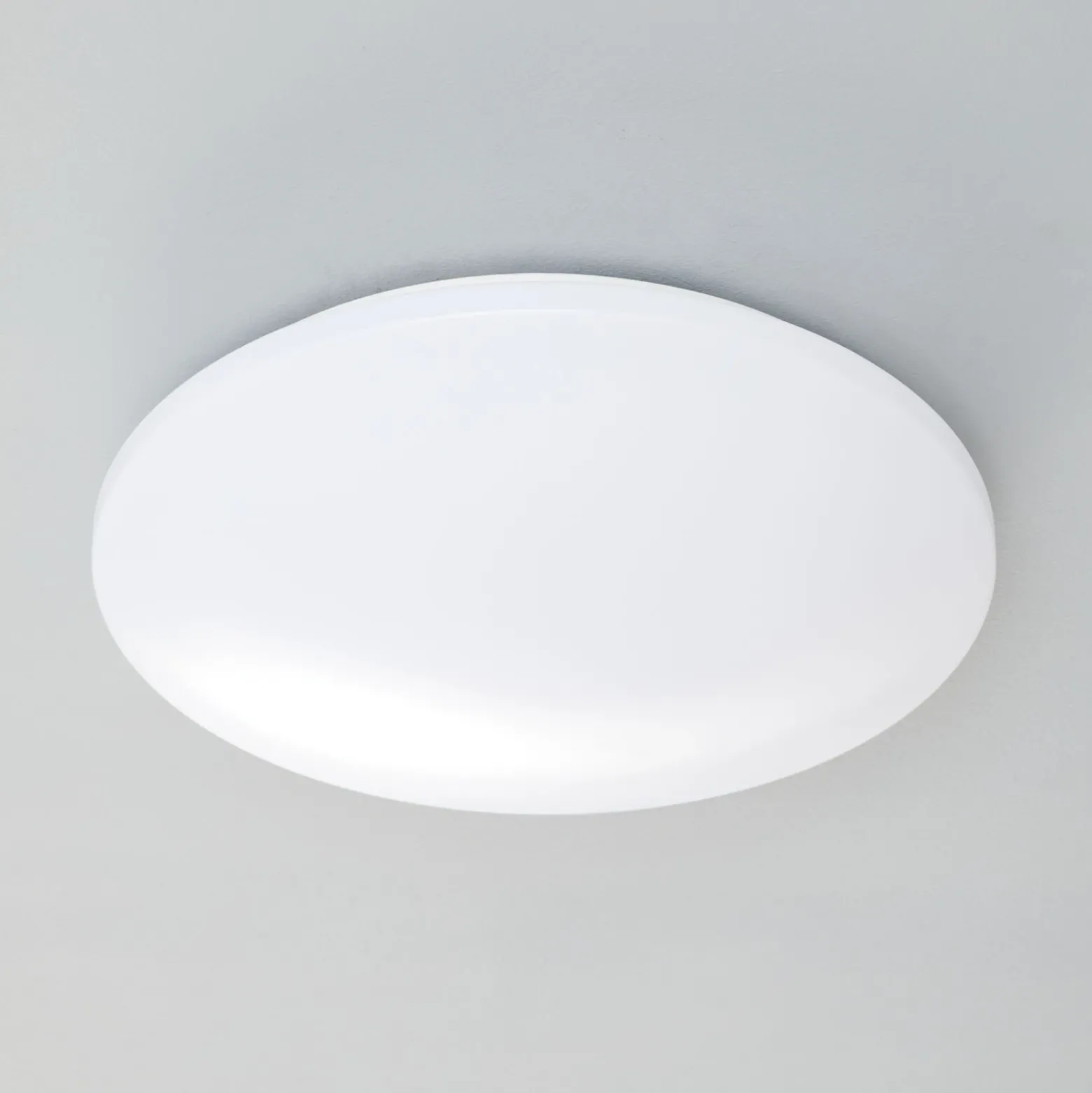 Pollux lámpara de techo LED, Ø 37 cm, plástico, detector de movimiento