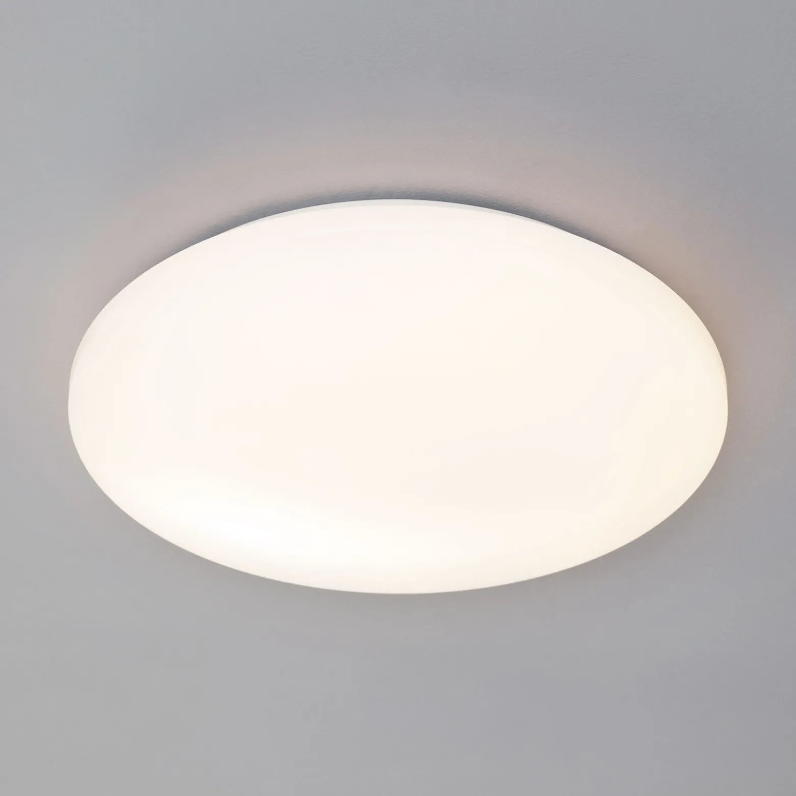 Pollux lámpara de techo LED, Ø 37 cm, plástico, detector de movimiento