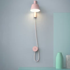 Prandina Bima W1 USB aplique LED, rosa