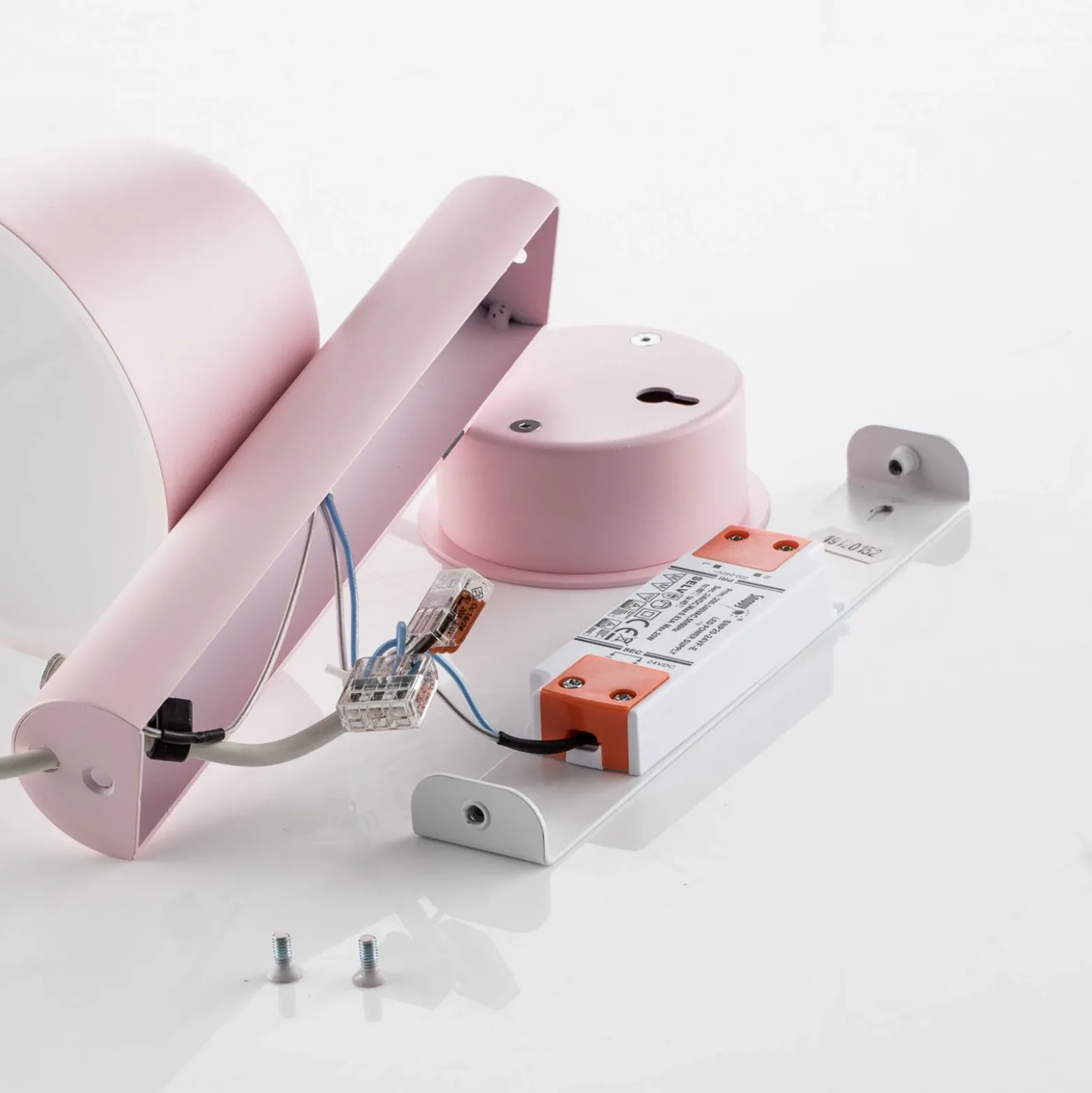 Prandina Bima W1 USB aplique LED, rosa
