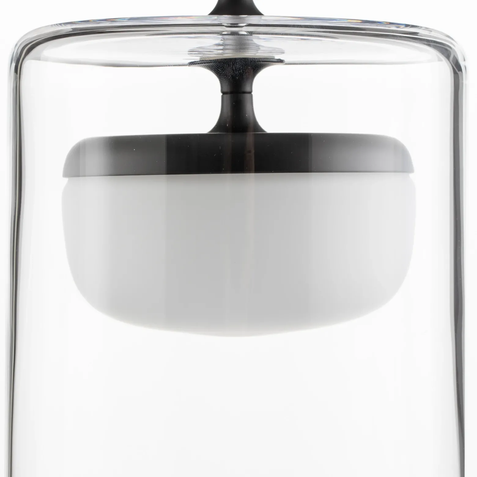Prandina Diver lámpara de mesa LED T5 2.700K negro