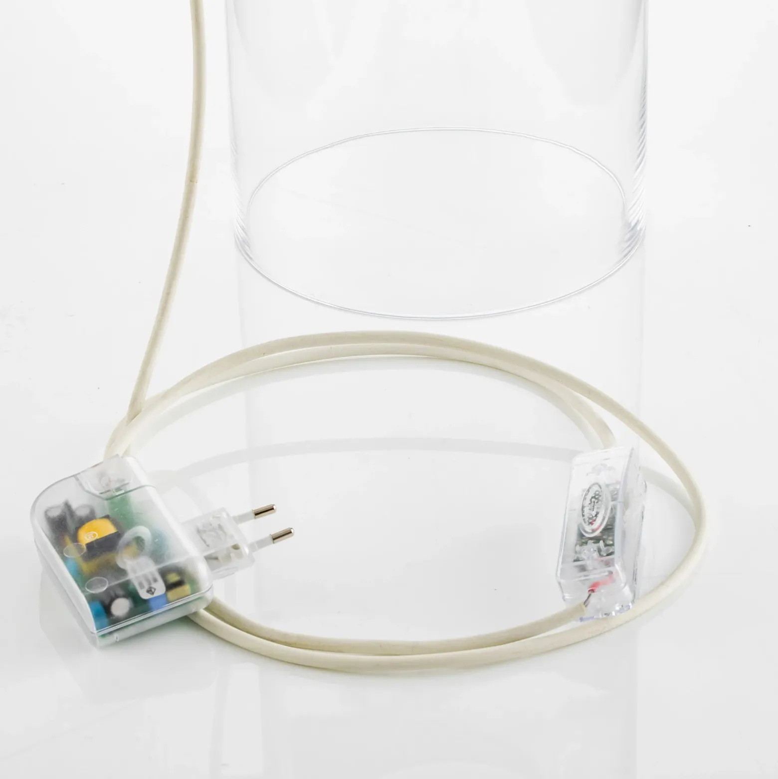 Prandina Diver lámpara de mesa LED T5 2.700K negro