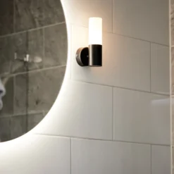 PR Home aplique para baño Beta, negro, IP44