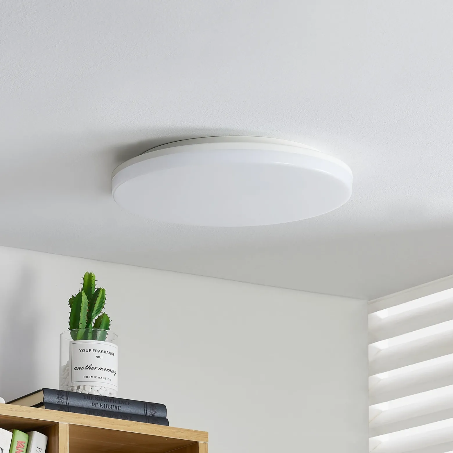 Prios Artin plafón LED, sensor, redondo, 33 cm