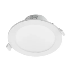 Prios foco empotrable LED Rida, blanco. Ø 15 cm, CCT, IP44