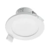 Prios foco empotrable LED Rida, blanco. Ø 10 cm, CCT, IP44
