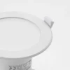 Prios foco empotrable LED Rida, blanco. Ø 12 cm, CCT, IP44