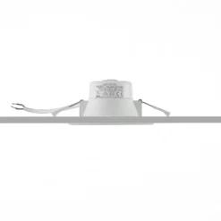 Prios foco empotrable LED Rida, blanco. Ø 12 cm, CCT, IP44