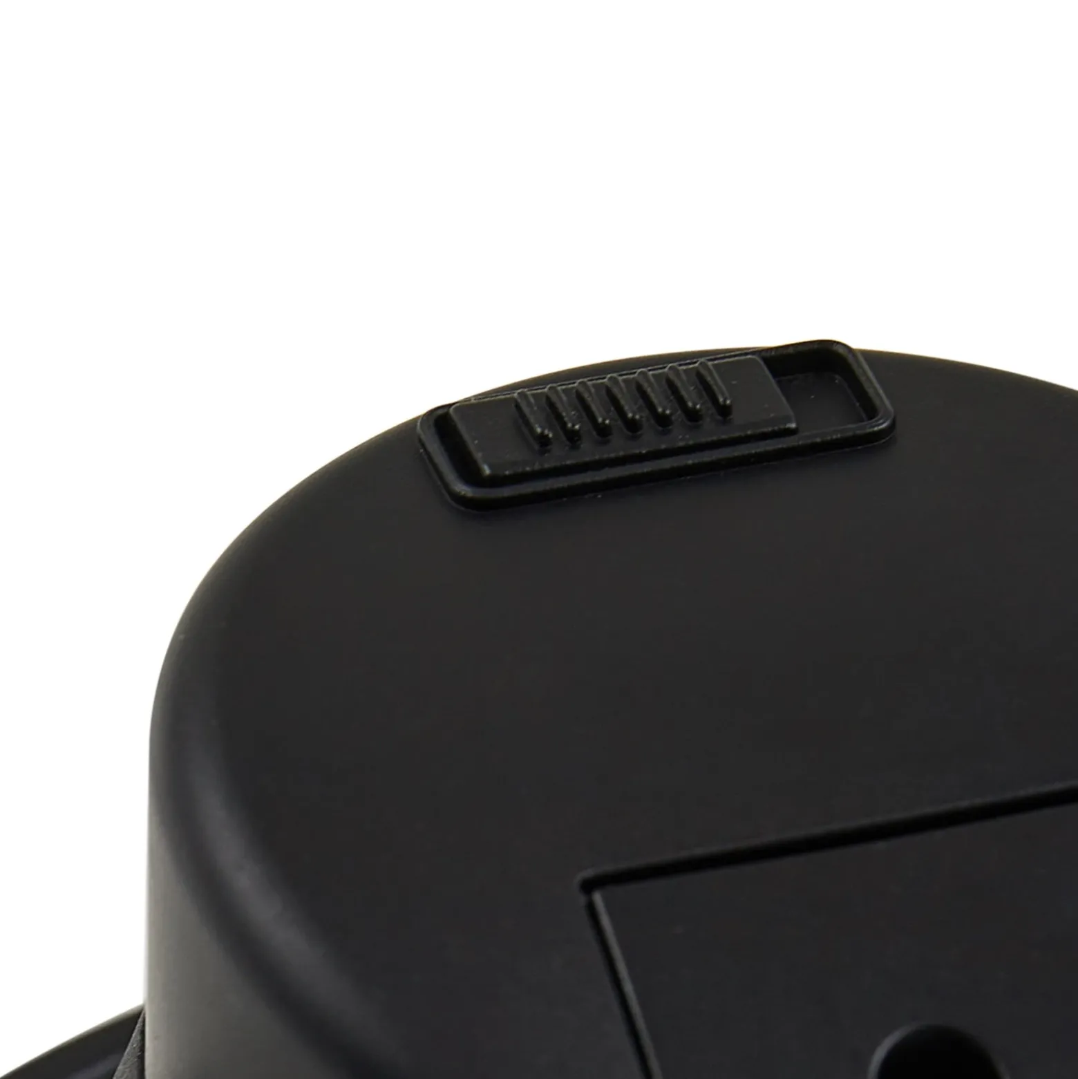Prios foco empotrable LED Rida, negro, Ø 12 cm, CCT, IP44