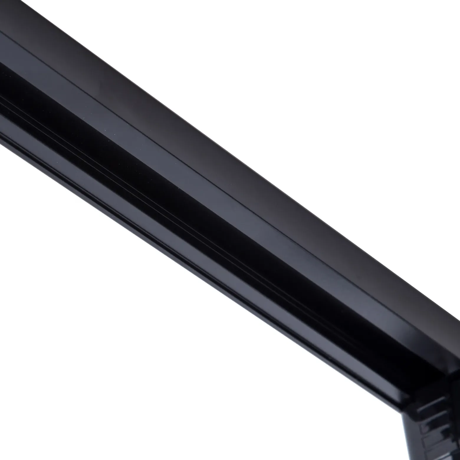 Prios Jardani sistema de riel monofásico 3 luces negro