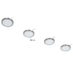 Prios Jopos lámpara de mueble LED en 4 ud