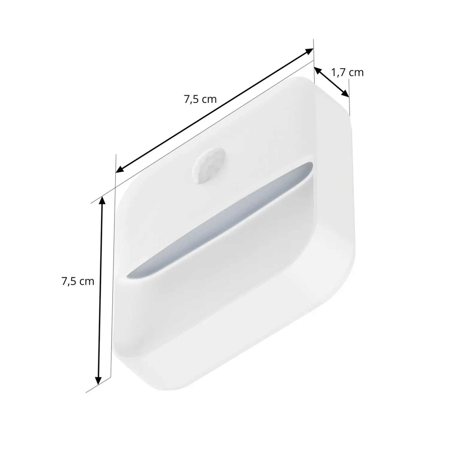 Prios lámpara de mueble LED recargable Kaleon, USB, detector de movimiento