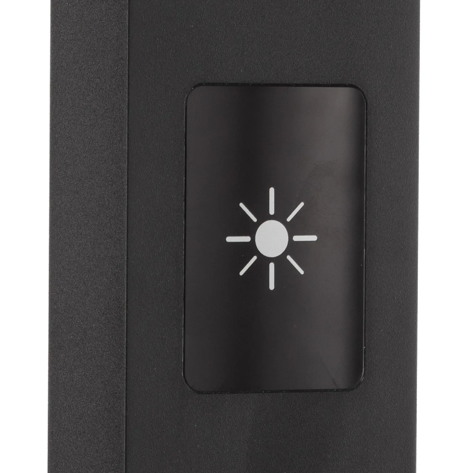 Prios lámpara de pie LED para oficina Taronis, negra, 195 cm, atenuable