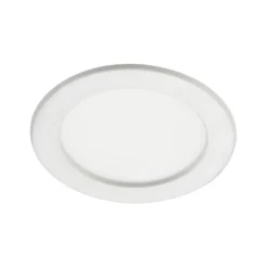 Prios Lámpara empotrable LED Cadance, blanca, 17 cm, CCT, IP44