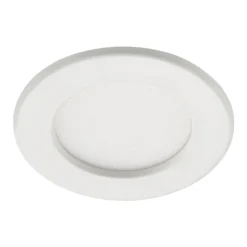 Prios lámpara empotrable LED Cadance, blanco, 12 cm, CCT, IP44