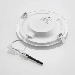 Prios lámpara empotrable LED Cadance, blanco, 24 cm, CCT, IP44