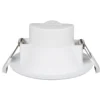 Prios lámpara empotrable LED Rida, juego de 10, blanco, 15 cm, CCT, IP44