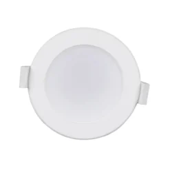 Prios lámpara empotrable LED Rida, juego de 10, blanco, 15 cm, CCT, IP44