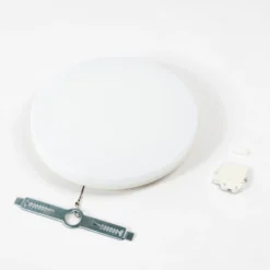 Prios lámpara LED de techo Artin, Ø 28 cm, blanco, CCT, IP65