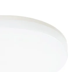 Prios lámpara LED de techo Artin, Ø 28 cm, blanco, CCT, IP65
