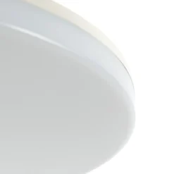 Prios lámpara LED de techo Artin, Ø 33 cm, blanco, CCT, IP65