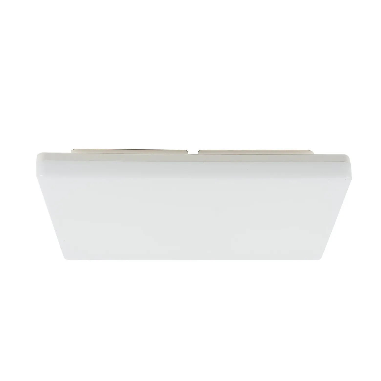 Prios lámpara LED de techo Artin, 33 cm, blanco, angular, sensor