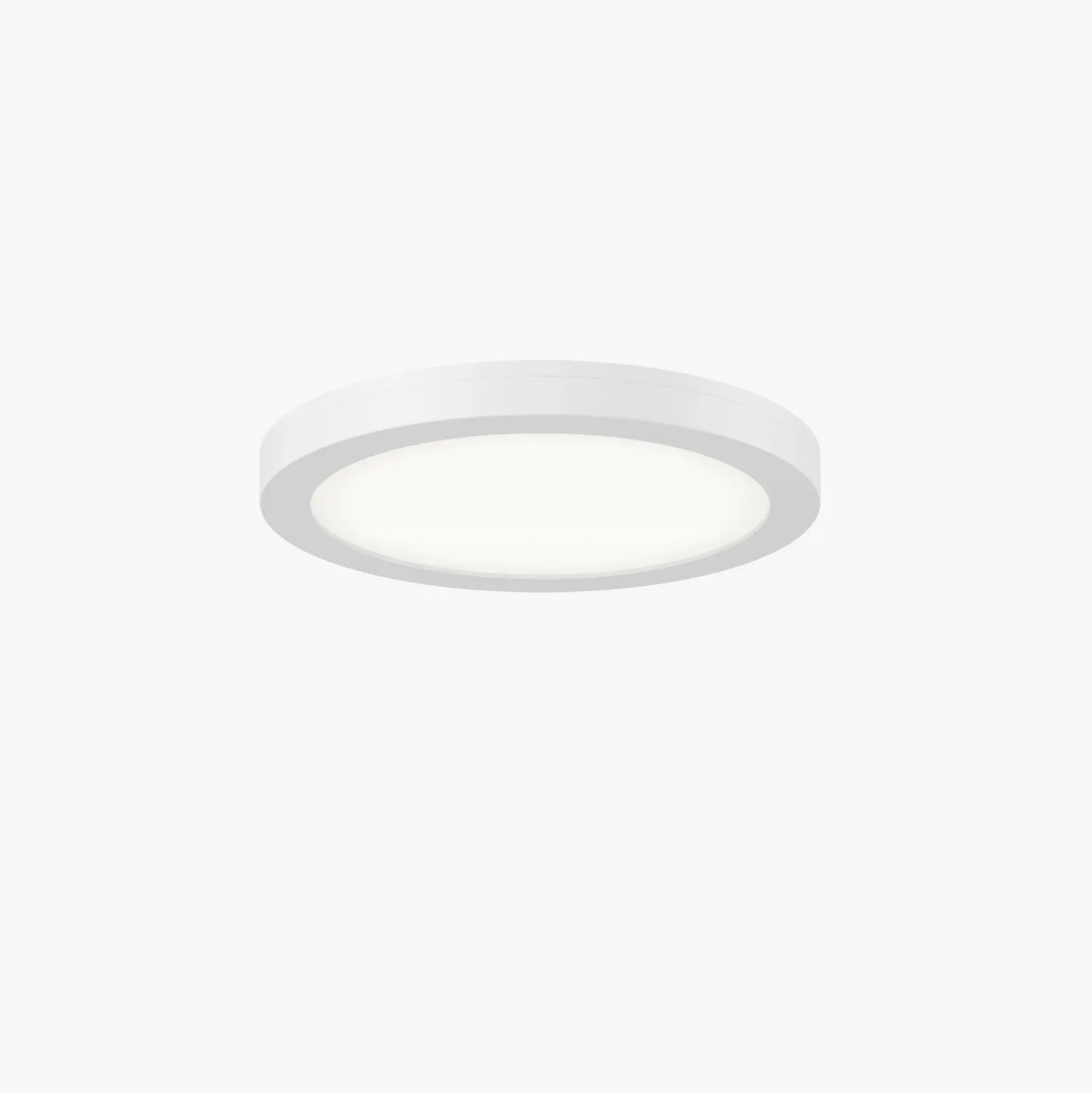 Prios lámpara LED de techo Aureka, detector de movimiento, Ø 23 cm, blanco