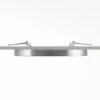 Prios lámpara LED de techo Aureka, Ø 23 cm, plata, metal