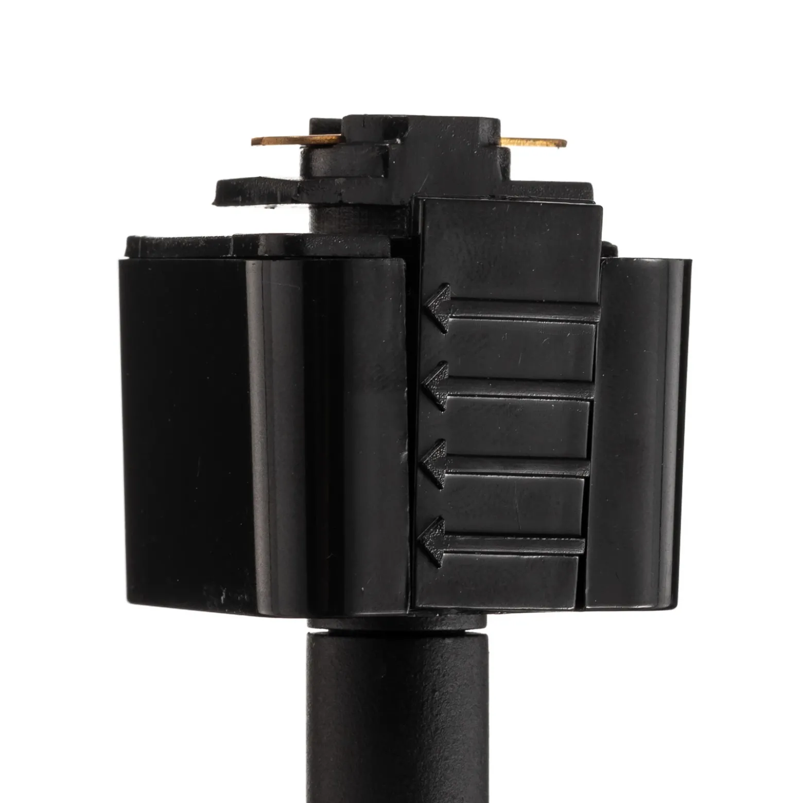Prios Okko Sistema de riel monofásico 1 luz negro 3 luces