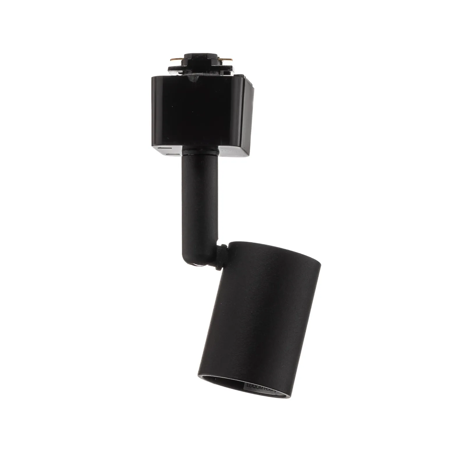 Prios Okko Sistema de riel monofásico 1 luz negro 3 luces