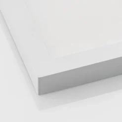 Prios Plafón LED Alette, blanco, 22,7 cm 24W, atenuable