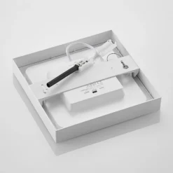 Prios Plafón LED Alette, blanco, 22,7 cm 24W, atenuable