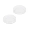 Prios Plafón LED Edwina, blanco, 12 cm, lote de 2